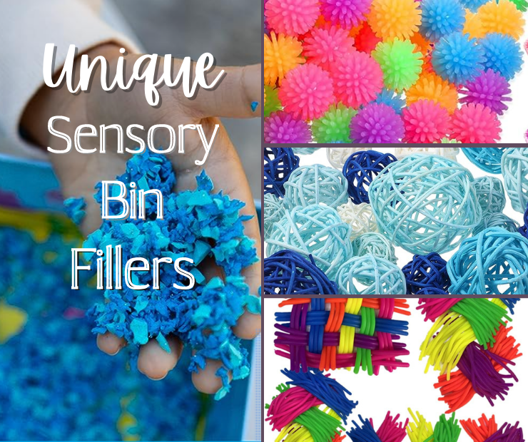 Unique Sensory Bin Fillers